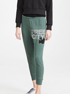 green free city sweatpants